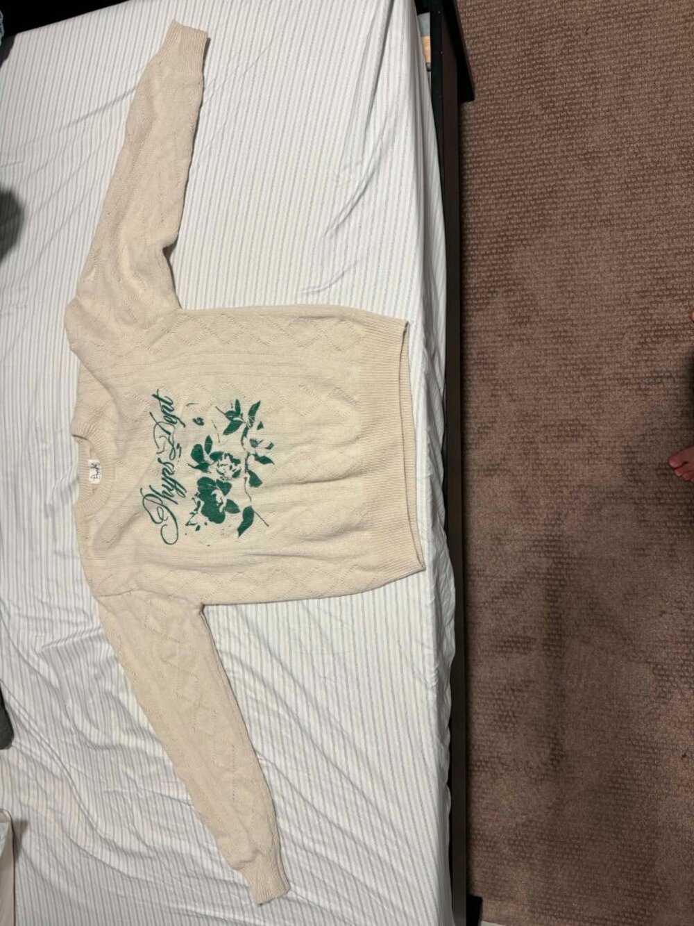 Phyps (Korean Brand) White Sweater